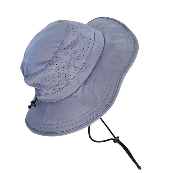 Mission Cooling Boonie Hat Gray Perforated Breathable Hiking Hat UNISEX OSFM - Picture 9 of 12